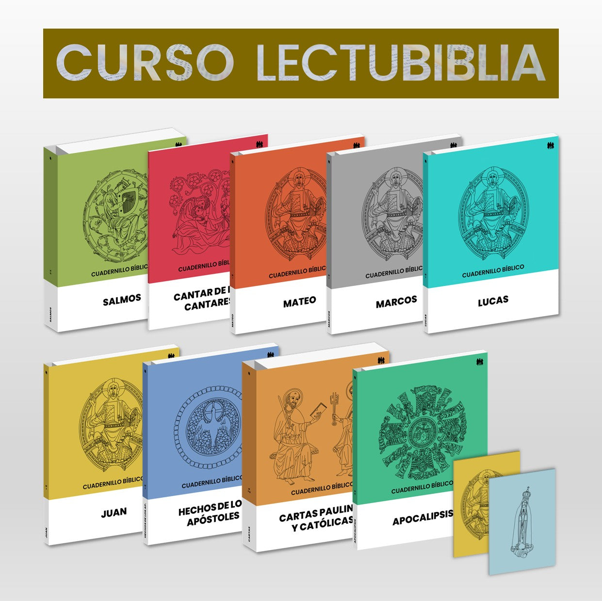PACK COMPLETO: Curso LECTUBIBLIA + 9 cuadernillos bíblicos