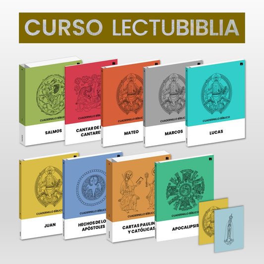PACK COMPLETO: Curso LECTUBIBLIA + 9 cuadernillos bíblicos