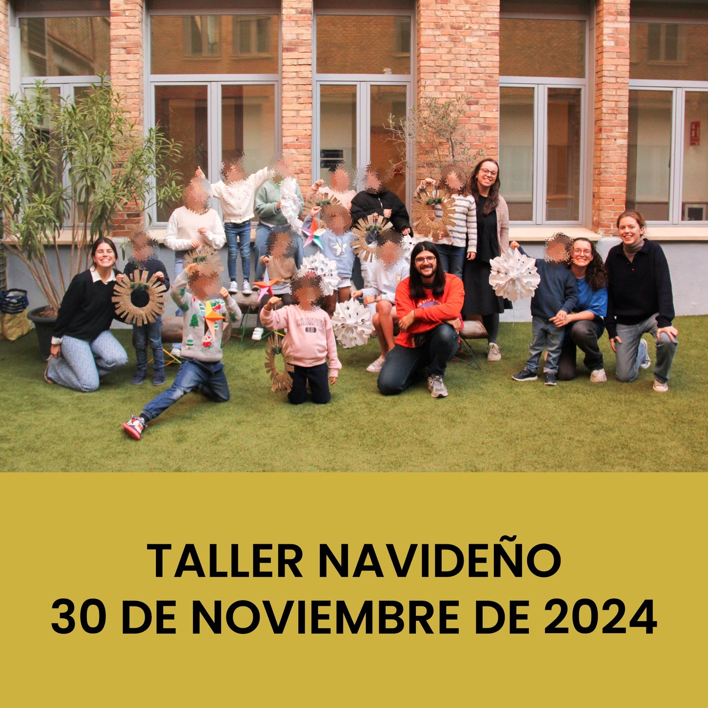 🎄 TALLER DE MANUALIDADES - SÁBADO 30 NOV 2024